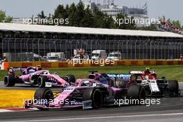 Sergio Perez (MEX) Racing Point F1 Team RP19. 09.06.2019. Formula 1 World Championship, Rd 7, Canadian Grand Prix, Montreal, Canada, Race Day.