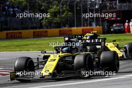 Daniel Ricciardo (AUS) Renault F1 Team RS19 celebrates at the end of the race. 09.06.2019. Formula 1 World Championship, Rd 7, Canadian Grand Prix, Montreal, Canada, Race Day.