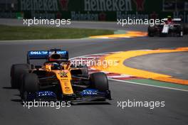 Carlos Sainz Jr (ESP) McLaren MCL34. 08.06.2019. Formula 1 World Championship, Rd 7, Canadian Grand Prix, Montreal, Canada, Qualifying Day.