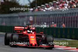 Sebastian Vettel (GER), Scuderia Ferrari  08.06.2019. Formula 1 World Championship, Rd 7, Canadian Grand Prix, Montreal, Canada, Qualifying Day.