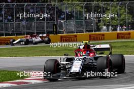 Antonio Giovinazzi (ITA) Alfa Romeo Racing C38. 08.06.2019. Formula 1 World Championship, Rd 7, Canadian Grand Prix, Montreal, Canada, Qualifying Day.