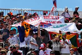 Fans in the grandstand. 08.06.2019. Formula 1 World Championship, Rd 7, Canadian Grand Prix, Montreal, Canada, Qualifying Day.