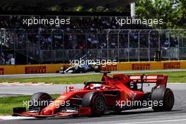 Sebastian Vettel (GER) Ferrari SF90. 08.06.2019. Formula 1 World Championship, Rd 7, Canadian Grand Prix, Montreal, Canada, Qualifying Day.