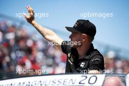 Kevin Magnussen (DEN) Haas F1 Team on the drivers parade. 09.06.2019. Formula 1 World Championship, Rd 7, Canadian Grand Prix, Montreal, Canada, Race Day.