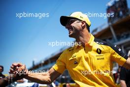 Daniel Ricciardo (AUS) Renault F1 Team on the drivers parade. 09.06.2019. Formula 1 World Championship, Rd 7, Canadian Grand Prix, Montreal, Canada, Race Day.