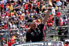 Max Verstappen (NLD) Red Bull Racing on the drivers parade. 09.06.2019. Formula 1 World Championship, Rd 7, Canadian Grand Prix, Montreal, Canada, Race Day.
