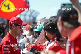 Sebastian Vettel (GER), Scuderia Ferrari  06.06.2019. Formula 1 World Championship, Rd 7, Canadian Grand Prix, Montreal, Canada, Preparation Day.