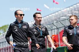 Robert Kubica (POL) Williams Racing walks the circuit with the team. 06.06.2019. Formula 1 World Championship, Rd 7, Canadian Grand Prix, Montreal, Canada, Preparation Day.