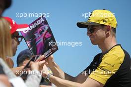 Nico Hulkenberg (GER), Renault Sport F1 Team  06.06.2019. Formula 1 World Championship, Rd 7, Canadian Grand Prix, Montreal, Canada, Preparation Day.