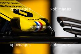Renault F1 Team RS19 nosecone. 06.06.2019. Formula 1 World Championship, Rd 7, Canadian Grand Prix, Montreal, Canada, Preparation Day.