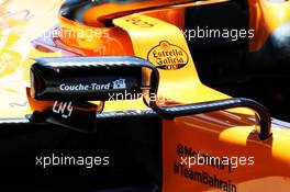 McLaren MCL34 wing mirror detail. 06.06.2019. Formula 1 World Championship, Rd 7, Canadian Grand Prix, Montreal, Canada, Preparation Day.