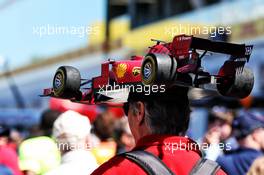 Ferrari fan. 06.06.2019. Formula 1 World Championship, Rd 7, Canadian Grand Prix, Montreal, Canada, Preparation Day.