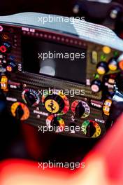 Ferrari SF90 steering wheel. 06.06.2019. Formula 1 World Championship, Rd 7, Canadian Grand Prix, Montreal, Canada, Preparation Day.