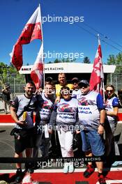 Robert Kubica (POL) Williams Racing fans. 06.06.2019. Formula 1 World Championship, Rd 7, Canadian Grand Prix, Montreal, Canada, Preparation Day.