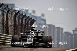 Romain Grosjean (FRA) Haas F1 Team VF-19. 12.04.2019. Formula 1 World Championship, Rd 3, Chinese Grand Prix, Shanghai, China, Practice Day.