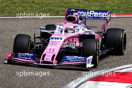 Sergio Perez (MEX) Racing Point F1 Team RP19. 12.04.2019. Formula 1 World Championship, Rd 3, Chinese Grand Prix, Shanghai, China, Practice Day.