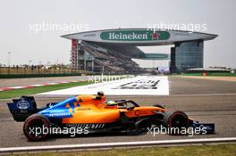 Lando Norris (GBR) McLaren MCL34. 12.04.2019. Formula 1 World Championship, Rd 3, Chinese Grand Prix, Shanghai, China, Practice Day.