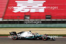 Lewis Hamilton (GBR) Mercedes AMG F1 W10, 12.04.2019. Formula 1 World Championship, Rd 3, Chinese Grand Prix, Shanghai, China, Practice Day.