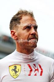 Sebastian Vettel (GER) Ferrari on the grid. 14.04.2019. Formula 1 World Championship, Rd 3, Chinese Grand Prix, Shanghai, China, Race Day.