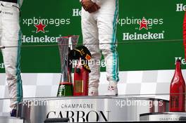 Carbon champagne for race winner Lewis Hamilton (GBR) Mercedes AMG F1. 14.04.2019. Formula 1 World Championship, Rd 3, Chinese Grand Prix, Shanghai, China, Race Day.