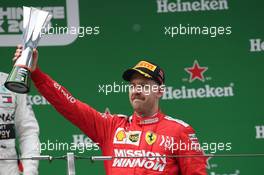 3rd place Sebastian Vettel (GER) Ferrari SF90. 14.04.2019. Formula 1 World Championship, Rd 3, Chinese Grand Prix, Shanghai, China, Race Day.