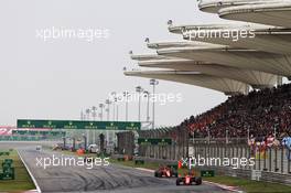 Sebastian Vettel (GER) Ferrari SF90. 14.04.2019. Formula 1 World Championship, Rd 3, Chinese Grand Prix, Shanghai, China, Race Day.
