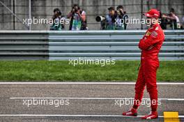 Sebastian Vettel (GER) Ferrari in qualifying parc ferme. 13.04.2019. Formula 1 World Championship, Rd 3, Chinese Grand Prix, Shanghai, China, Qualifying Day.