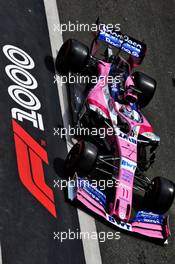 Sergio Perez (MEX) Racing Point F1 Team RP19. 13.04.2019. Formula 1 World Championship, Rd 3, Chinese Grand Prix, Shanghai, China, Qualifying Day.