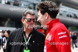 (L to R): Graeme Lowdon (GBR) and Mattia Binotto (ITA) Ferrari Team Principal. 13.04.2019. Formula 1 World Championship, Rd 3, Chinese Grand Prix, Shanghai, China, Qualifying Day.