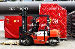 Freight in the paddock after the race. 14.04.2019. Formula 1 World Championship, Rd 3, Chinese Grand Prix, Shanghai, China, Race Day.