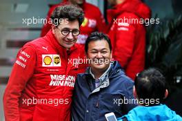 Mattia Binotto (ITA) Ferrari Team Principal. 11.04.2019. Formula 1 World Championship, Rd 3, Chinese Grand Prix, Shanghai, China, Preparation Day.