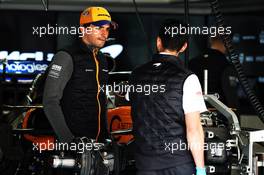 Carlos Sainz Jr (ESP) McLaren. 11.04.2019. Formula 1 World Championship, Rd 3, Chinese Grand Prix, Shanghai, China, Preparation Day.