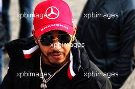 Lewis Hamilton (GBR) Mercedes AMG F1. 11.04.2019. Formula 1 World Championship, Rd 3, Chinese Grand Prix, Shanghai, China, Preparation Day.