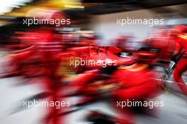 Ferrari practices a pit stop. 11.04.2019. Formula 1 World Championship, Rd 3, Chinese Grand Prix, Shanghai, China, Preparation Day.