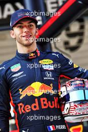 Pierre Gasly (FRA) Red Bull Racing celebrates 1000 F1 races with Esso and Mobil.  11.04.2019. Formula 1 World Championship, Rd 3, Chinese Grand Prix, Shanghai, China, Preparation Day.