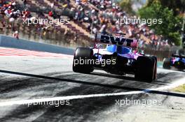 Sergio Perez (MEX) Racing Point F1 Team RP19. 10.05.2019. Formula 1 World Championship, Rd 5, Spanish Grand Prix, Barcelona, Spain, Practice Day.