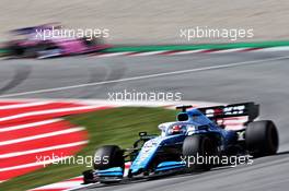 George Russell (GBR) Williams Racing FW42. 10.05.2019. Formula 1 World Championship, Rd 5, Spanish Grand Prix, Barcelona, Spain, Practice Day.