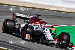 Kimi Raikkonen (FIN) Alfa Romeo Racing C38. 10.05.2019. Formula 1 World Championship, Rd 5, Spanish Grand Prix, Barcelona, Spain, Practice Day.