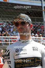 Romain Grosjean (FRA) Haas F1 Team. 12.05.2019. Formula 1 World Championship, Rd 5, Spanish Grand Prix, Barcelona, Spain, Race Day.