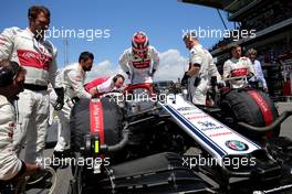 Kimi Raikkonen (FIN), Alfa Romeo Racing  12.05.2019. Formula 1 World Championship, Rd 5, Spanish Grand Prix, Barcelona, Spain, Race Day.