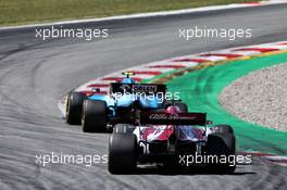 Kimi Raikkonen (FIN) Alfa Romeo Racing C38. 12.05.2019. Formula 1 World Championship, Rd 5, Spanish Grand Prix, Barcelona, Spain, Race Day.