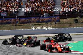 Charles Leclerc (MON) Ferrari SF90. 12.05.2019. Formula 1 World Championship, Rd 5, Spanish Grand Prix, Barcelona, Spain, Race Day.