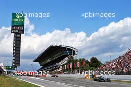 Valtteri Bottas (FIN) Mercedes AMG F1 W10. 12.05.2019. Formula 1 World Championship, Rd 5, Spanish Grand Prix, Barcelona, Spain, Race Day.