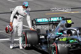 Lewis Hamilton (GBR) Mercedes AMG F1 W10 in qualifying parc ferme. 11.05.2019. Formula 1 World Championship, Rd 5, Spanish Grand Prix, Barcelona, Spain, Qualifying Day.