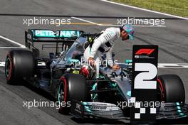 Lewis Hamilton (GBR) Mercedes AMG F1 W10 in qualifying parc ferme. 11.05.2019. Formula 1 World Championship, Rd 5, Spanish Grand Prix, Barcelona, Spain, Qualifying Day.