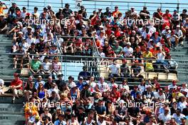 Fans in the grandstand. 11.05.2019. Formula 1 World Championship, Rd 5, Spanish Grand Prix, Barcelona, Spain, Qualifying Day.