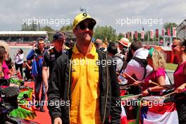 Daniel Ricciardo (AUS) Renault F1 Team on the drivers parade. 12.05.2019. Formula 1 World Championship, Rd 5, Spanish Grand Prix, Barcelona, Spain, Race Day.