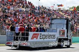 The drivers parade. 12.05.2019. Formula 1 World Championship, Rd 5, Spanish Grand Prix, Barcelona, Spain, Race Day.