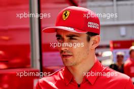 Charles Leclerc (MON) Ferrari. 09.05.2019. Formula 1 World Championship, Rd 5, Spanish Grand Prix, Barcelona, Spain, Preparation Day.