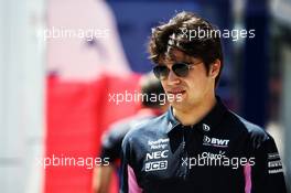 Lance Stroll (CDN) Racing Point F1 Team. 09.05.2019. Formula 1 World Championship, Rd 5, Spanish Grand Prix, Barcelona, Spain, Preparation Day.